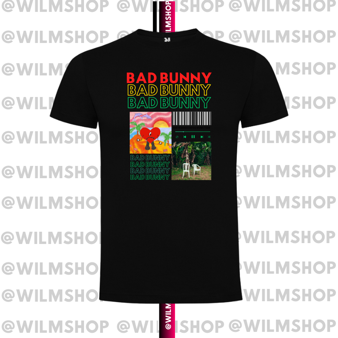 Polera BAD BUNNY DTMF #13 1