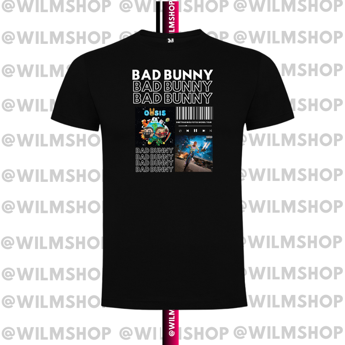 Polera BAD BUNNY DTMF #15 1