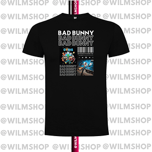 Polera BAD BUNNY DTMF #15