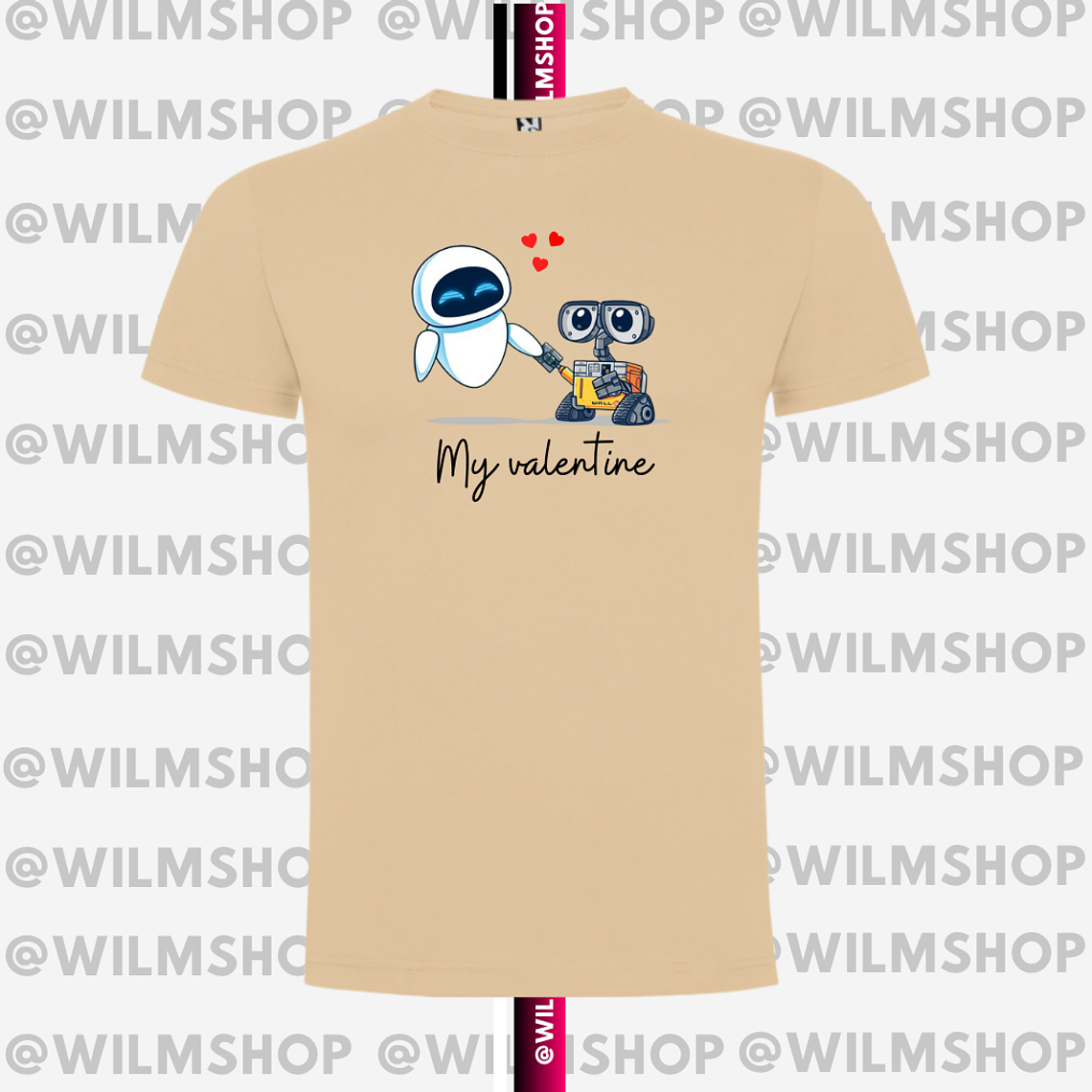 PACK POLERAS COUPLE SAN VALENTIN PIXAR #02 5