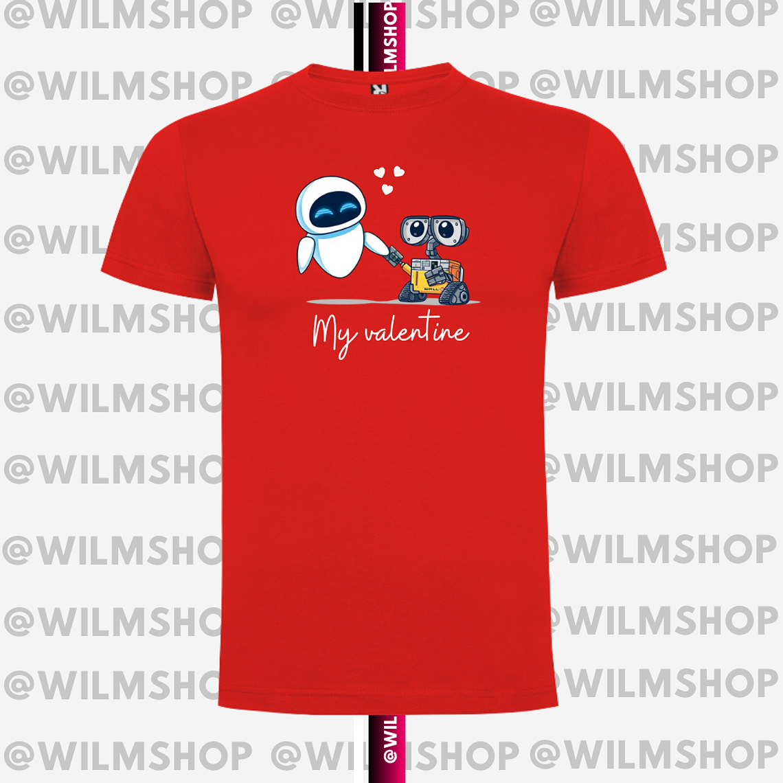 PACK POLERAS COUPLE SAN VALENTIN PIXAR #02 4