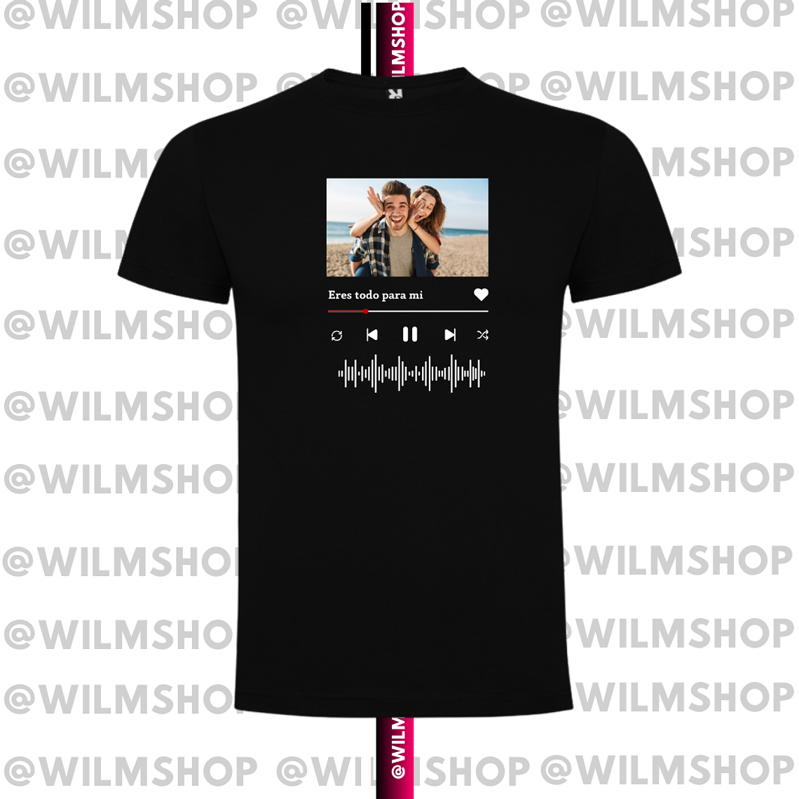 PACK POLERAS COUPLE SPOTIFY SAN VALENTIN #01 3