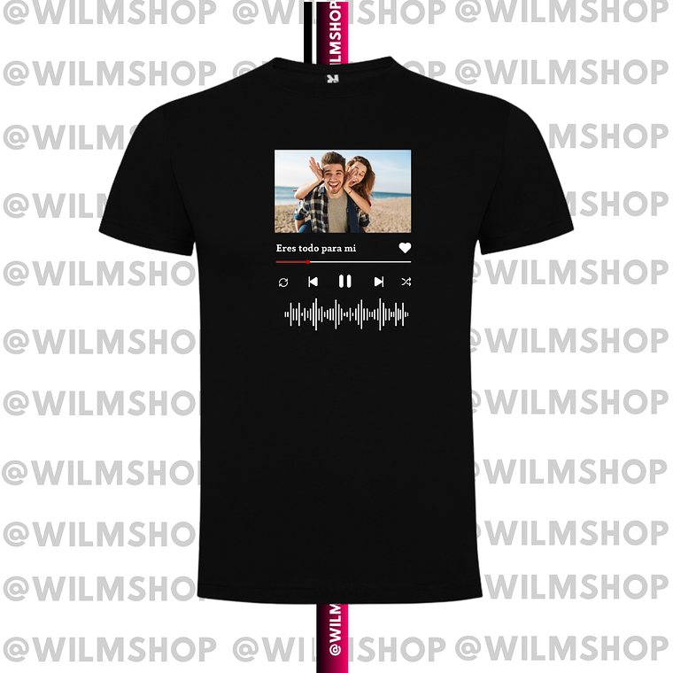 PACK POLERAS COUPLE SPOTIFY SAN VALENTIN #01 3