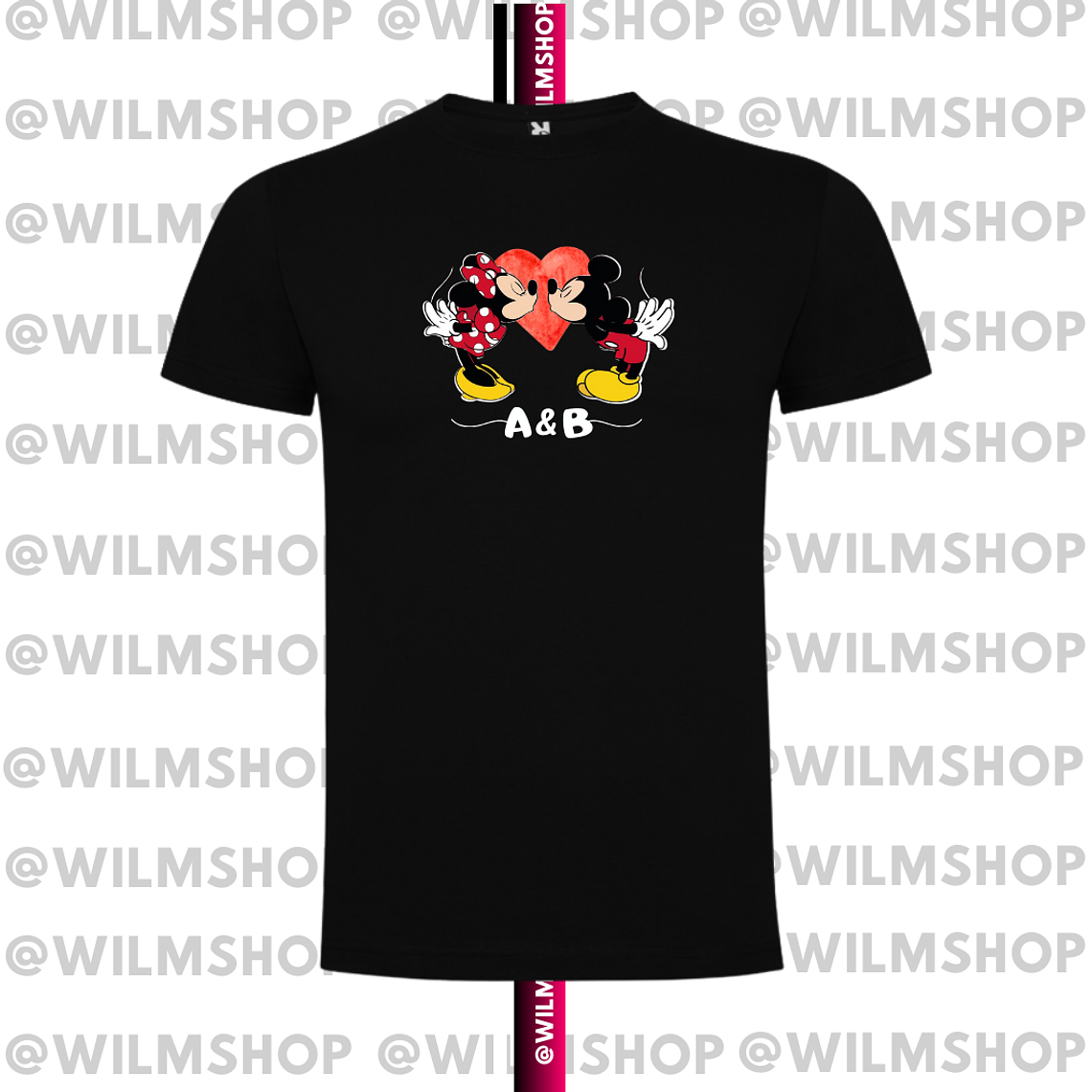 POLERA MICKEY & MINNIE #01 SAN VALENTÍN 3
