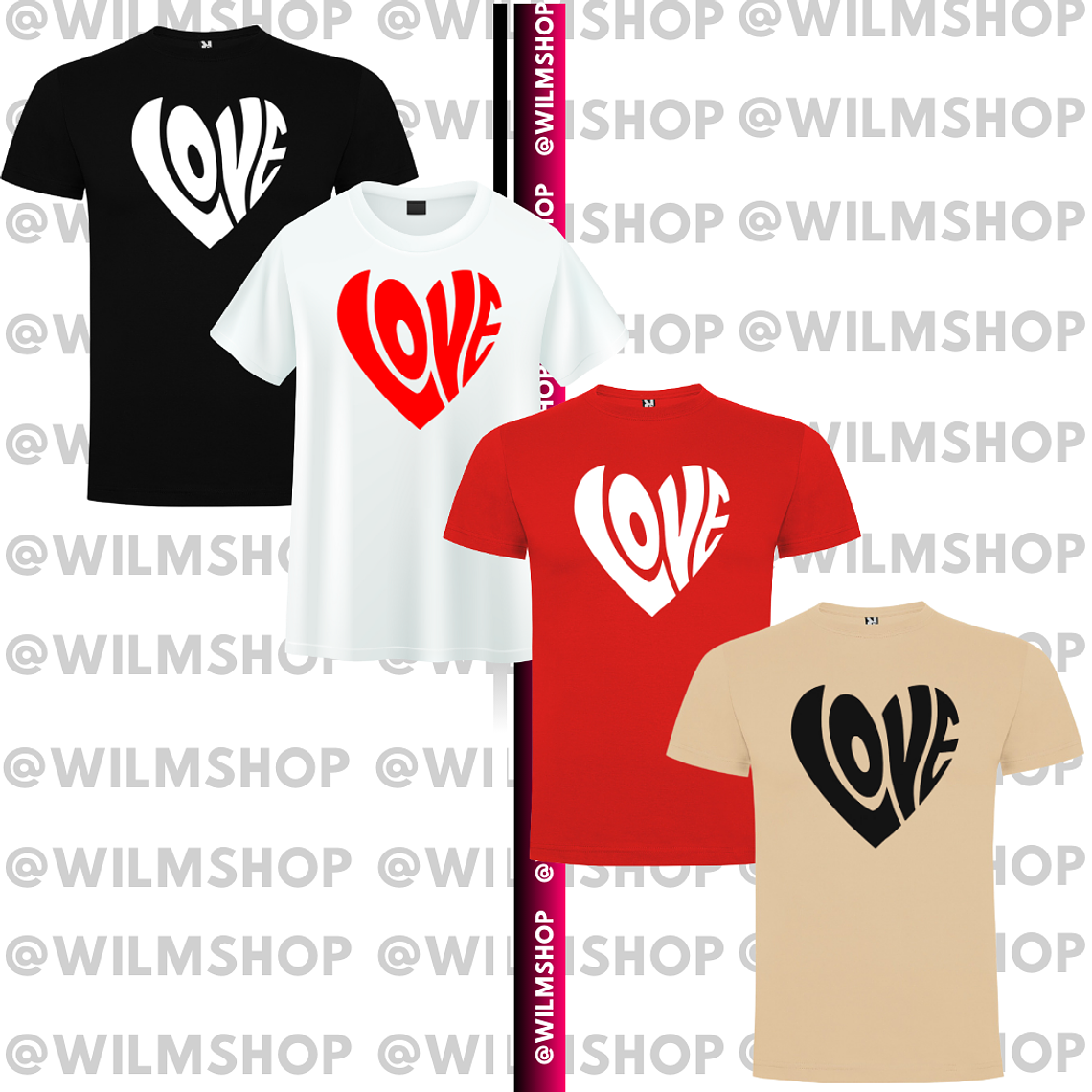 POLERA LOVE SAN VALENTÍN 1