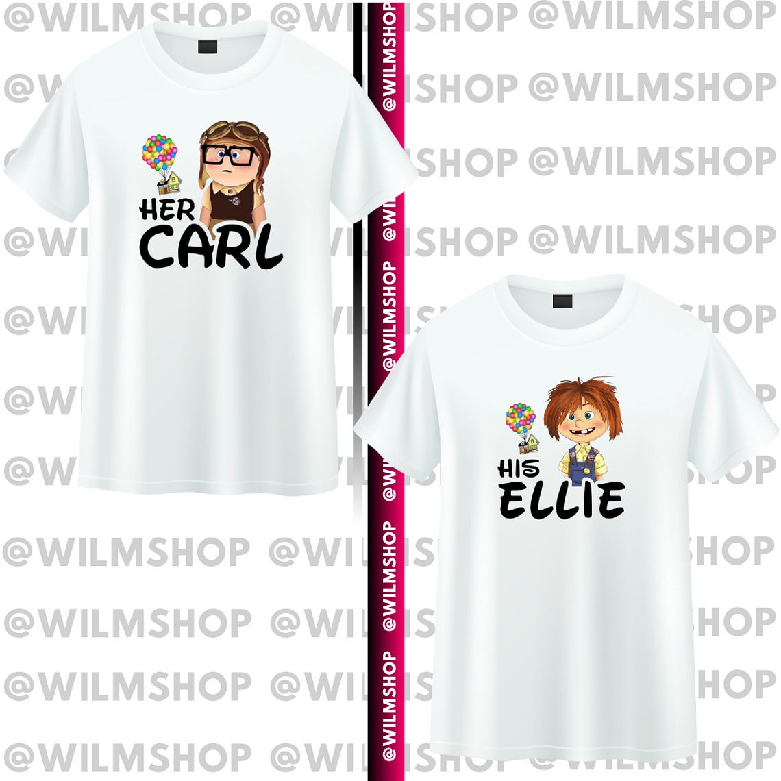 PACK POLERA UP SAN VALENTÍN PIXAR #03 2