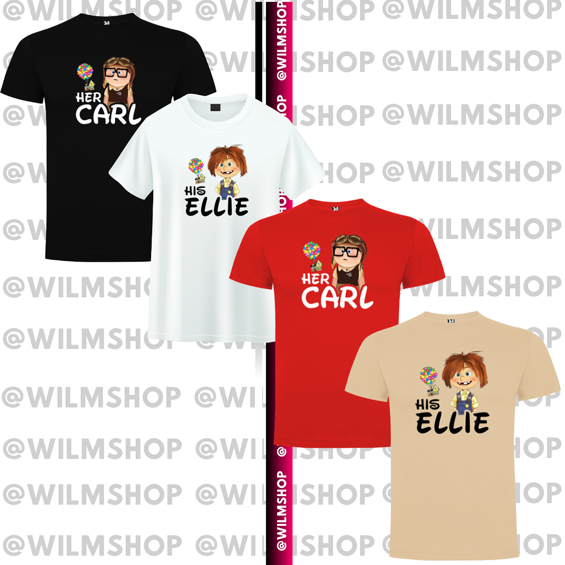 PACK POLERA UP SAN VALENTÍN PIXAR #03 1