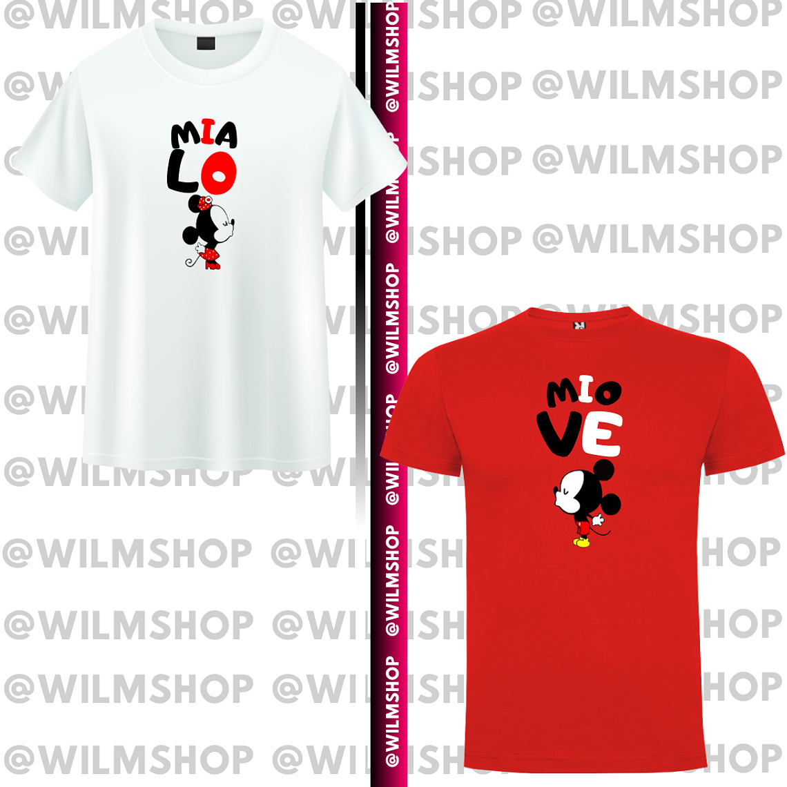 PACK POLERA MICKEY & MINNIE #02 SAN VALENTÍN 1