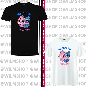 POLERA STITCH COUPLE #01 SAN VALENTÍN