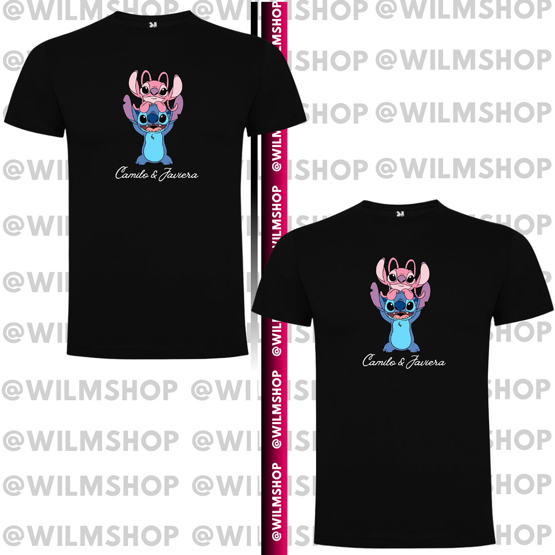PACK POLERA STITCH COUPLE #2 SAN VALENTÍN 2