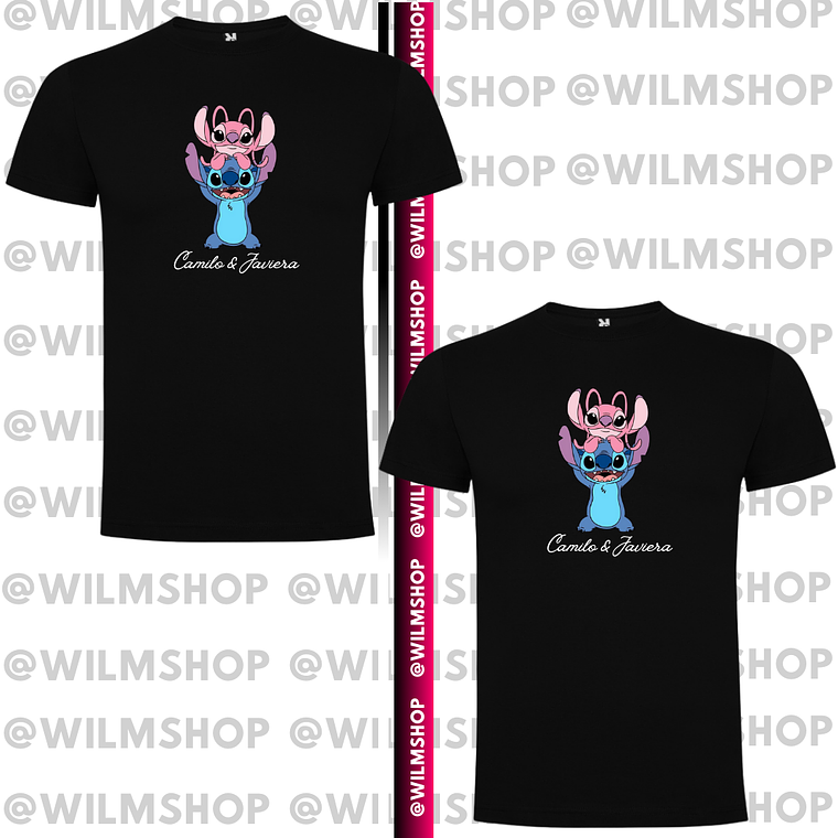 PACK POLERA STITCH COUPLE #2 SAN VALENTÍN 2