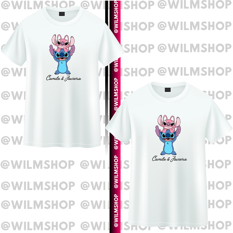 PACK POLERA STITCH COUPLE #2 SAN VALENTÍN 3