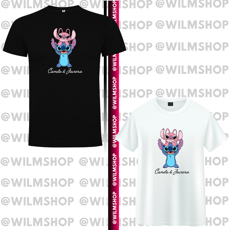 PACK POLERA STITCH COUPLE #2 SAN VALENTÍN 1