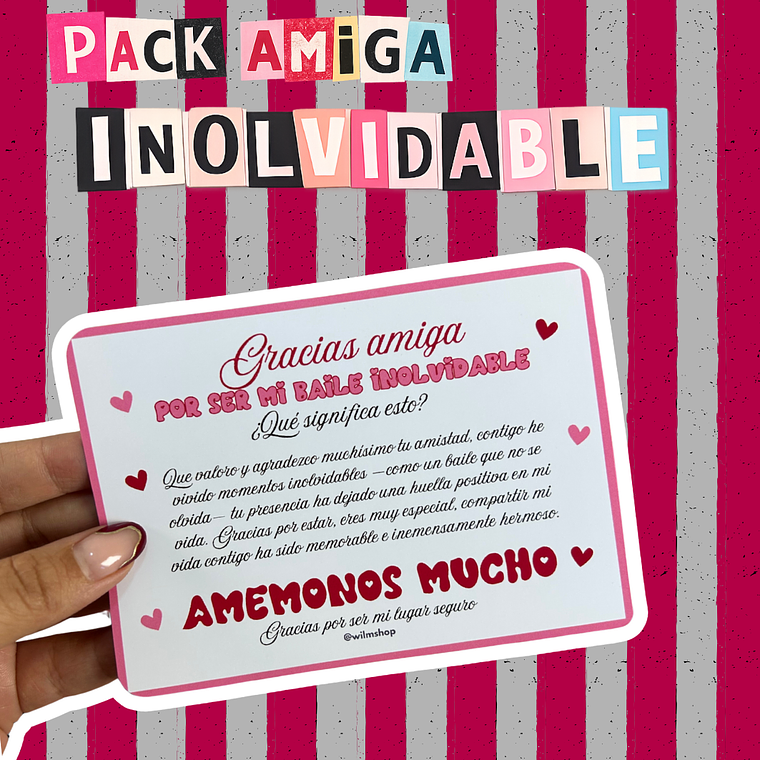 PACK AMIGA INOLVIDABLE 4