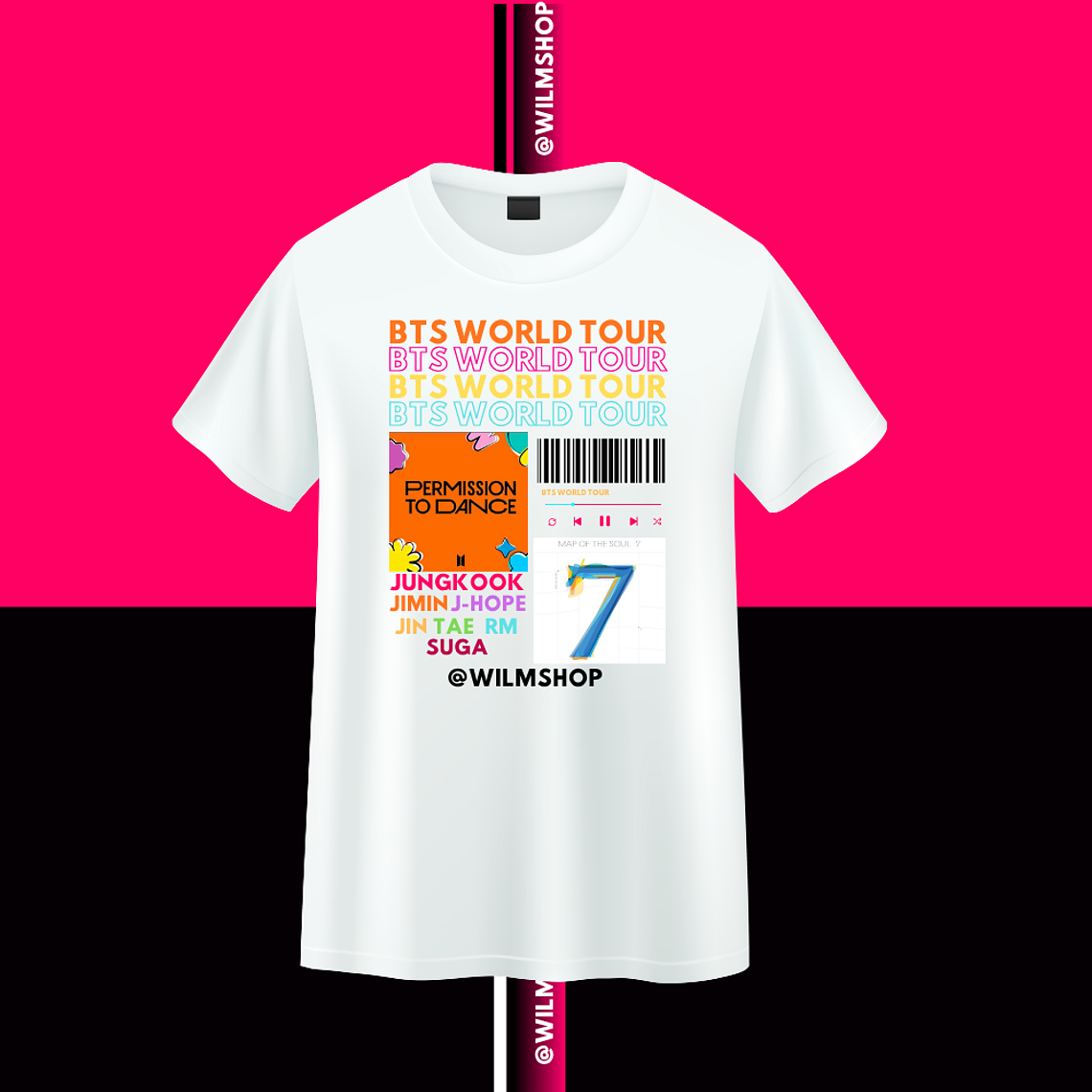 POLERA BTS ÁLBUMES  4
