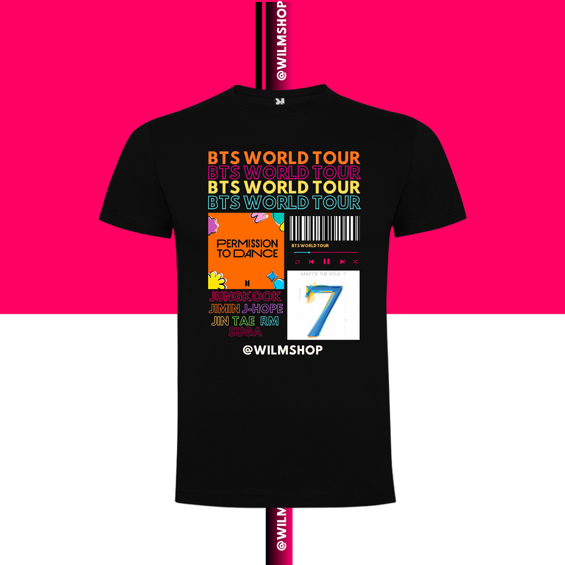 POLERA BTS ÁLBUMES  5