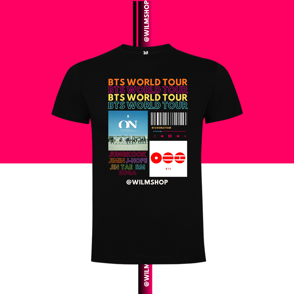 POLERA BTS ÁLBUMES  7