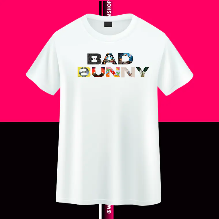Polera BAD BUNNY DTMF #12 1