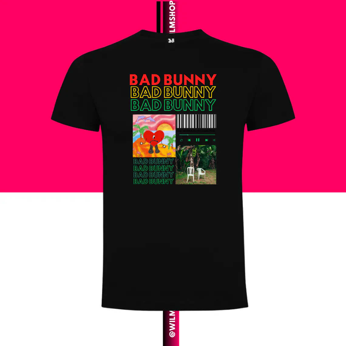 Polera BAD BUNNY DTMF #13 1