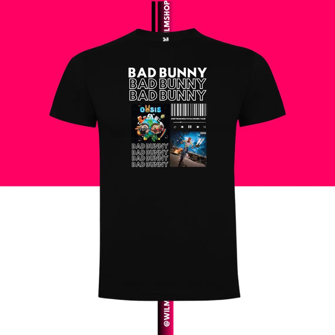 Polera BAD BUNNY DTMF #15 1
