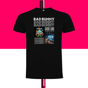 Polera BAD BUNNY DTMF #15