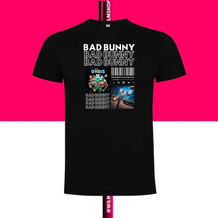 Polera BAD BUNNY DTMF #15 1
