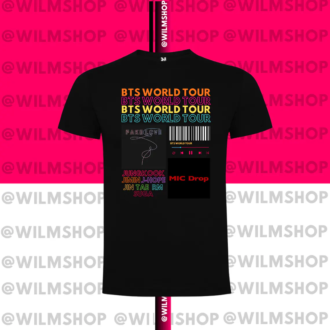 POLERA BTS ÁLBUMES  3