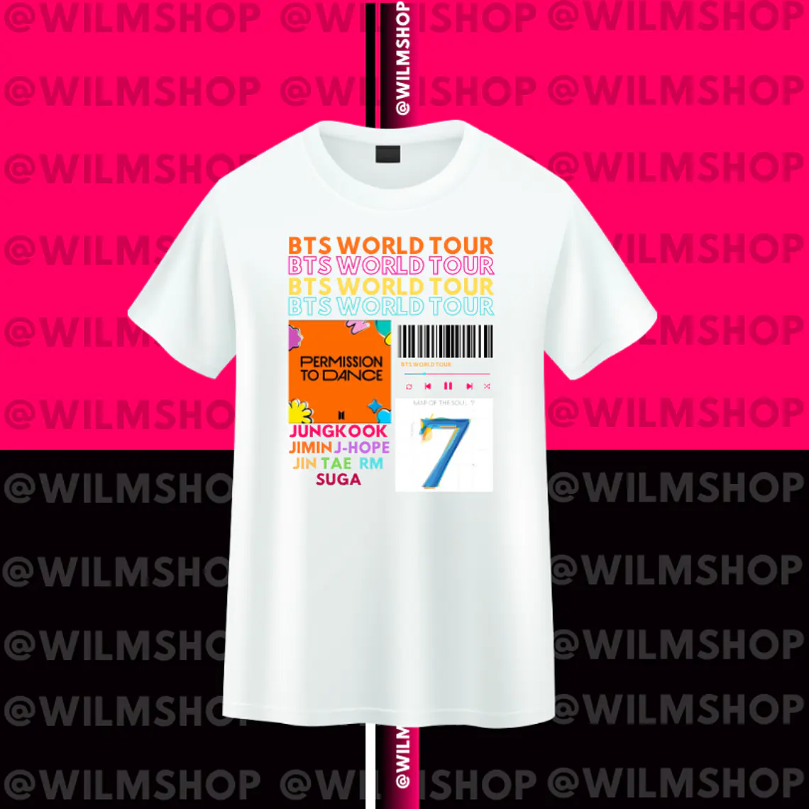 POLERA BTS ÁLBUMES  6