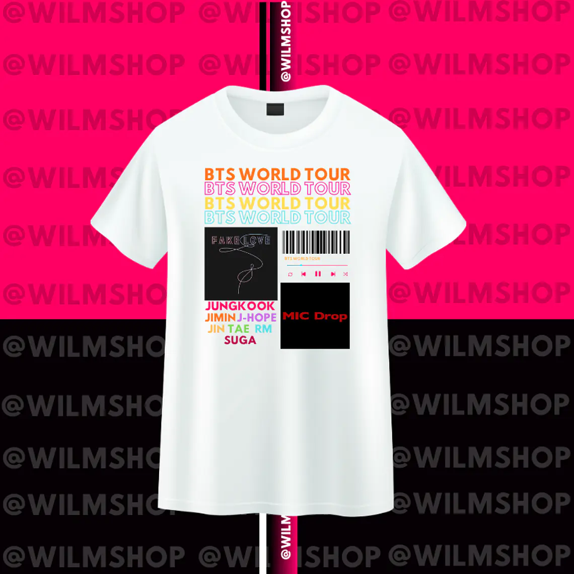 POLERA BTS ÁLBUMES  2
