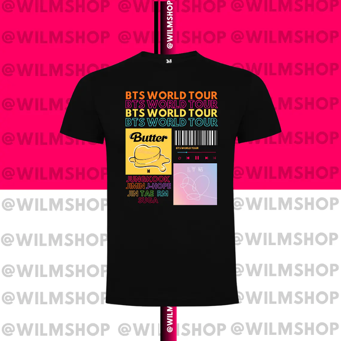 POLERA BTS ÁLBUMES  5