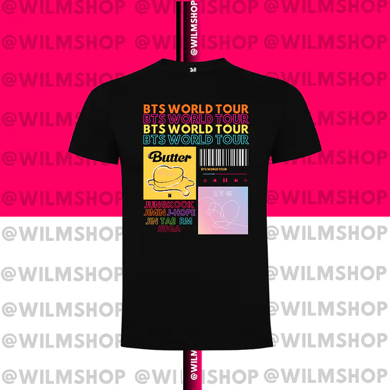 POLERA BTS ÁLBUMES  5