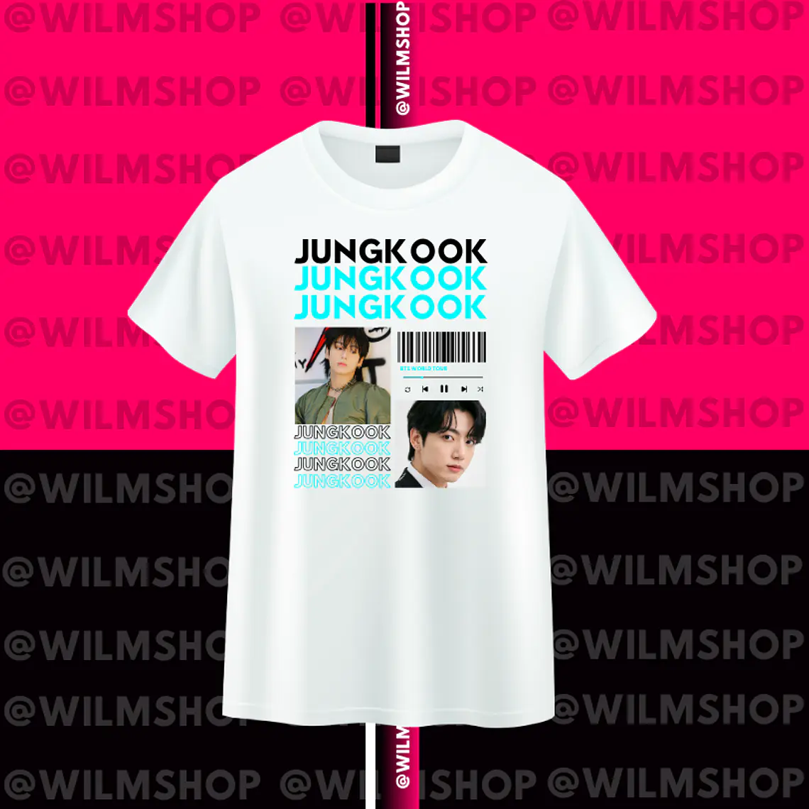 POLERA BTS INTEGRANTES 2