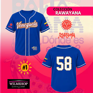 CAMISETA BEISBOL RAWAYANA #1
