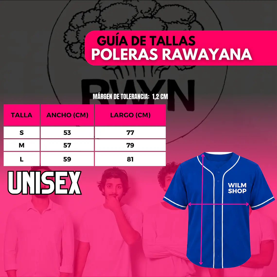 CAMISETA BEISBOL RAWAYANA #1 2