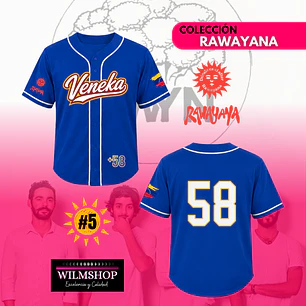 CAMISETA BEISBOL RAWAYANA #5