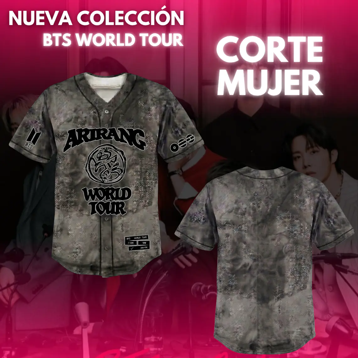 CAMISETA MUJER ARIRANG WORLD TOUR #3 1
