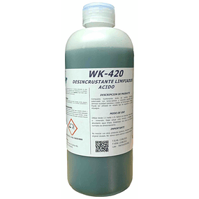 Desincrustante Limpiador Acido WK-420 1Lt