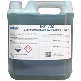Desincrustante Limpiador Acido WK-420 5Lt