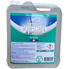 Desinfectante Ac 0.3% Uso Directo WK-705LPU 5Lt