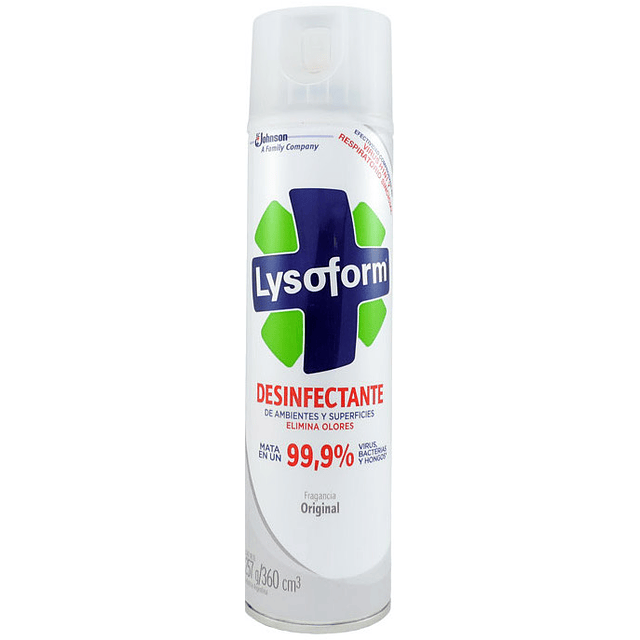 Desinfectante Aerosol Aroma Original Lysoform 360Cm3