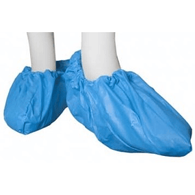 Cubre Calzado Polietileno Azul 100Un