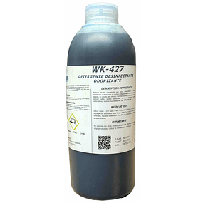 Detergente Desinfectante y Odorizante WK-427 1Lt