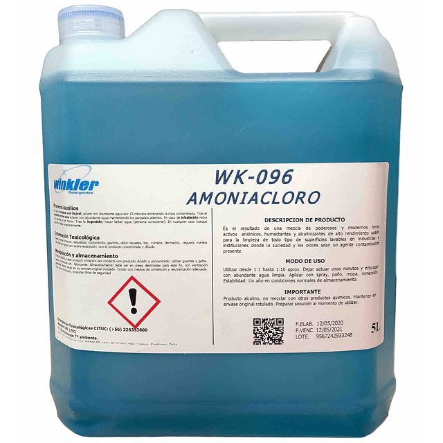 Amoniacloro WK-096 5Lt