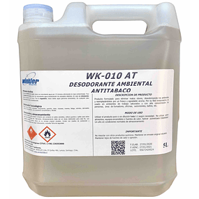 Desodorante Ambiental Antitabaco WK-010At 5Lt
