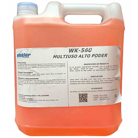 Detergente Multiuso Alto Poder WK-560 5Lt