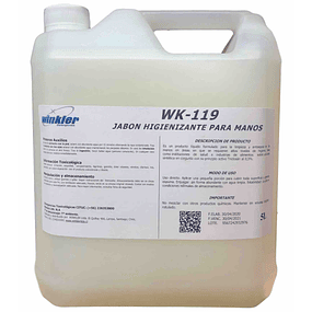 Jabon Antiseptico para Manos Triclosan WK-119 5Lt