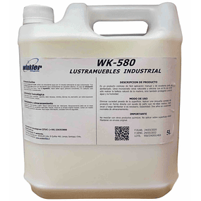 Lustramuebles Emulsionado WK-580 5Lt