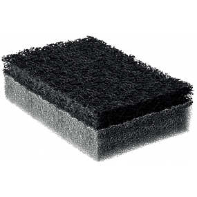 Esponja con Abrasivo Negro Fuerte 9499