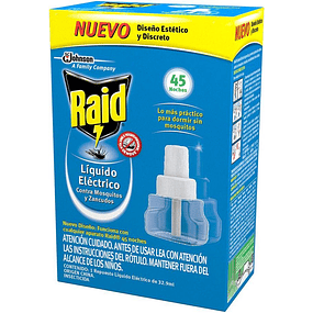 Insecticida Liquido Electrico Raid Recarga