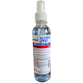 Alcohol Spray para Manos 70% WK-113 Uva 250Ml